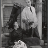 Anne Rogers and Brian Aherne in the 1957 tour of the stage production My Fair Lady