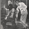 Hugh Dempster, Charles Victor and Michael Evans in the touring stage production My Fair Lady