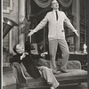 Hugh Dempster and Michael Evans in the touring stage production My Fair Lady