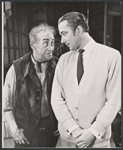 Charles Victor and Michael Evans in the touring stage production My Fair Lady