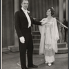 Michael Evans and Caroline Dixon in the touring stage production My Fair Lady