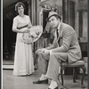 Caroline Dixon and Michael Evans in the touring stage production My Fair Lady