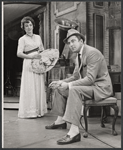 Caroline Dixon and Michael Evans in the touring stage production My Fair Lady