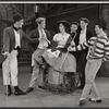 Caroline Dixon and ensemble in the touring stage production My Fair Lady
