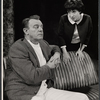 Dennis O'Keefe and Nancy Franklin in the stage production Never Live Over a Pretzel Factory