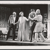 Paul Ford, Maureen O'Sullivan, Orson Bean and Fran Sharon in the stage production Never Too Late