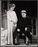 Maureen O'Sullivan and Paul Ford in the stage production Never Too Late