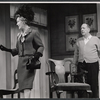 Maureen O'Sullivan and Paul Ford in the stage production Never Too Late