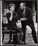 Maureen O'Sullivan and Paul Ford in the stage production Never Too Late