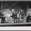 Orson Bean, Maureen O'Sullivan, Fran Sharon and Paul Ford in the stage production Never Too Late