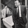 Lyle Talbot [right] and unidentified in the stage production Never Too Late