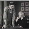 Penny Singleton [right] and unidentified in the stage production Never Too Late