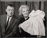 Lyle Talbot and Penny Singleton in the stage production Never Too Late