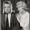 Lyle Talbot and Penny Singleton in the stage production Never Too Late