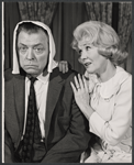 Lyle Talbot and Penny Singleton in the stage production Never Too Late