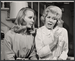 Penny Singleton [right] and unidentified in the stage production Never Too Late
