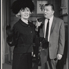 Penny Singleton and Lyle Talbot in the stage production Never Too Late