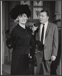 Penny Singleton and Lyle Talbot in the stage production Never Too Late