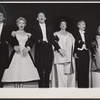 Maggie Smith, Bill McCutcheon, Jane Connell [right] and unidentified others in the stage production New Faces of 1956