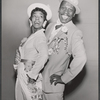 Ann Henry and Tiger Haynes in the stage production New Faces of 1956