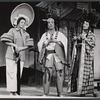 Maggie Smith, Johnny Haymer and unidentified in the stage production New Faces of 1956