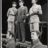 Standing from top left: Casper Roos, Jack Gwillim, Jamie Ross, and unidentified actors in the stage production Ari