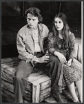 John Savage and Jacqueline Mayro in the stage production Ari