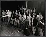 C.K. Alexander (foreground) and company in the stage production Ari