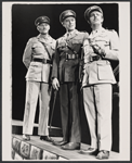 Casper Roos, Jack Gwillim, and Jamie Ross in the stage production Ari