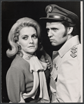 Constance Towers and David Cryer in the stage production Ari