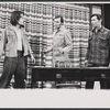 John Savage, David Cryer, and unidentified actor in the stage production Ari
