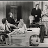 Michael Nouri, Tom Poston, Judi Rolin, Franklin Cover, and Zsa Zsa Gabor in the stage production Forty Carats