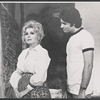 Zsa Zsa Gabor and Michael Nouri in the stage production Forty Carats