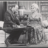 Franklin Cover and Zsa Zsa Gabor in the stage production Forty Carats