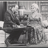 Franklin Cover and Zsa Zsa Gabor in the stage production Forty Carats
