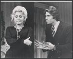 Zsa Zsa Gabor and Michael Nouri in the stage production Forty Carats