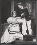 Lori Cesar and Larry Ellis in the stage production Frank Merriwell