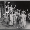 Cyril Ritchard, Bruce Yarnell, and company in the stage production The Happiest Girl in the World