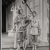 Cyril Ritchard and unidentified actor in the stage production The Happiest Girl in the World