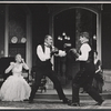Diana van der Vlis, Walter Pidgeon, and Lou Nova in the stage production The Happiest Millionaire