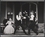 Diana van der Vlis, Walter Pidgeon, and Lou Nova in the stage production The Happiest Millionaire