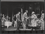 Ruth White, Dana White, Martin Ashe, Don Britton, Walter Pidgeon, Diana van der Vlis, and Ruth Matteson in the stage production The Happiest Millionaire