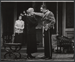 Ruth Matteson, Diana van der Vlis, and Walter Pidgeon in the stage production The Happiest Millionaire