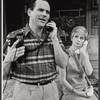 Gerald S. O'Loughlin and Barbara Barrie in the stage production Happily Never After
