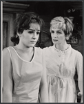 Bonnie Bedelia and Barbara Barrie in the stage production Happily Never After