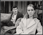 Ken Kercheval and Rochelle Oliver in the stage production Happily Never After