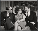 Nancy Franklin [center] and unidentified in the stage production Happily Never After