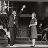 Leonardo Cimino, Carmen Mathews and unidentified others in the stage production Night Life