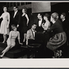 Carol Lawrence [left], Bobby Short [center] and unidentified others in the stage production Night Life