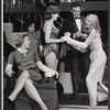 Carmen Mathews [left], Salome Jens [right] and unidentified others in the stage production Night Life